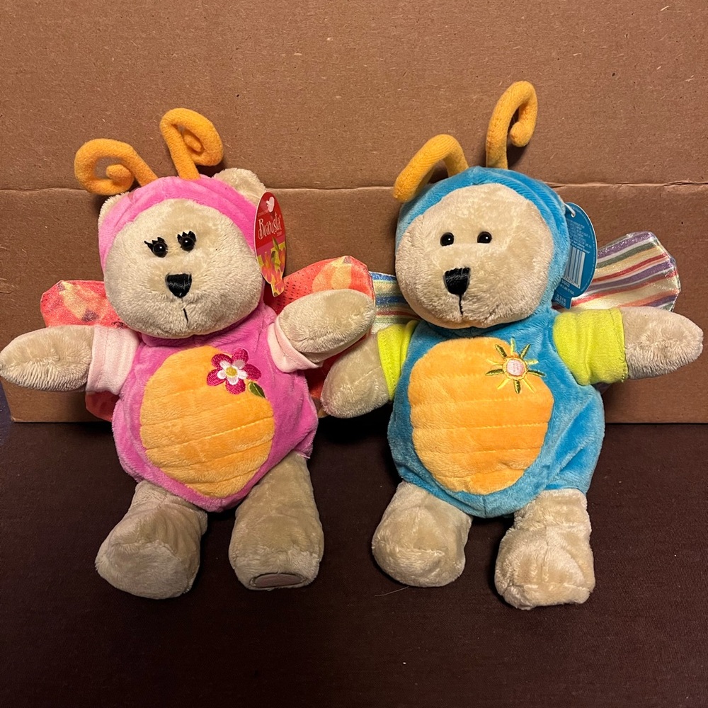 Starbucks Bearista Bear “Butterfly pair” 2008